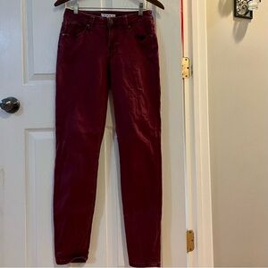 CABI- Maroon Jeans